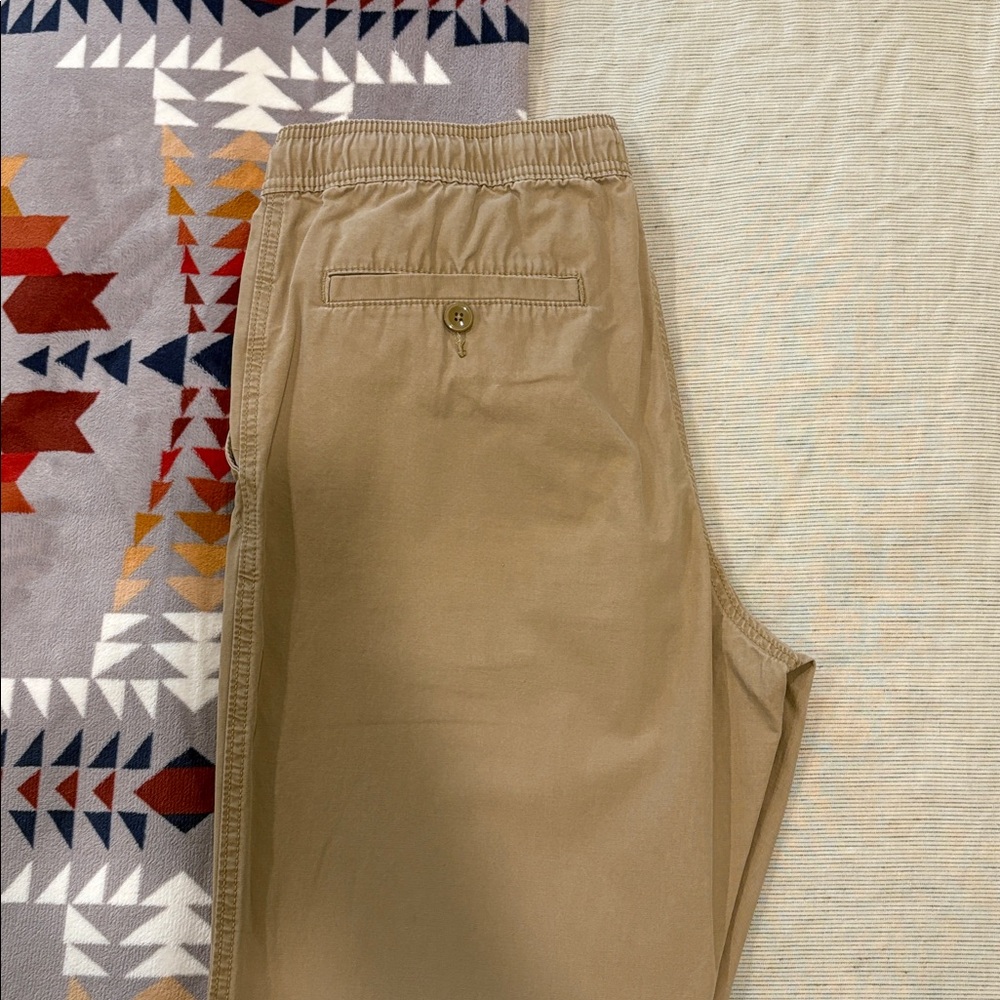 GAP Khaki Drawstring Jogger